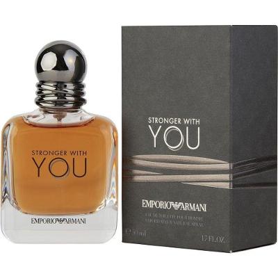 Perfume Masculino Giorgio Armani Emporio Stronger With You Edt Spray 50 ml