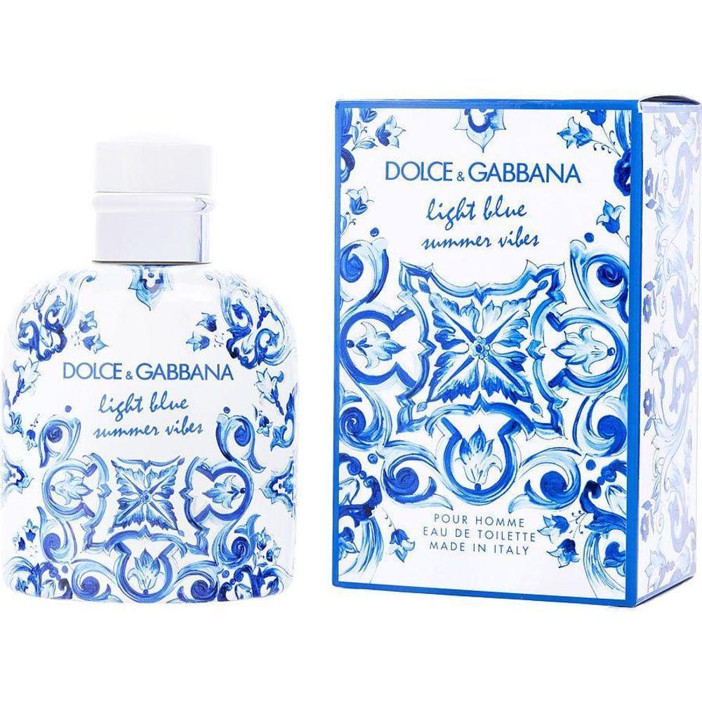 Perfume Masculino Dolce & Gabbana D G Light Blue Summer Vibes Edt Spray 125 ml - 1