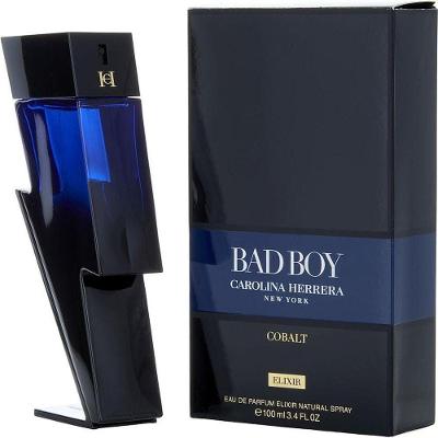 Perfume Masculino Carolina Herrera Ch Bad Boy Cobalt Elixir Edp Spray 100 ml