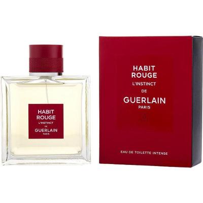 Perfume Masculino Guerlain Habit Rouge L'instinct Edt Intense Spray 100ml
