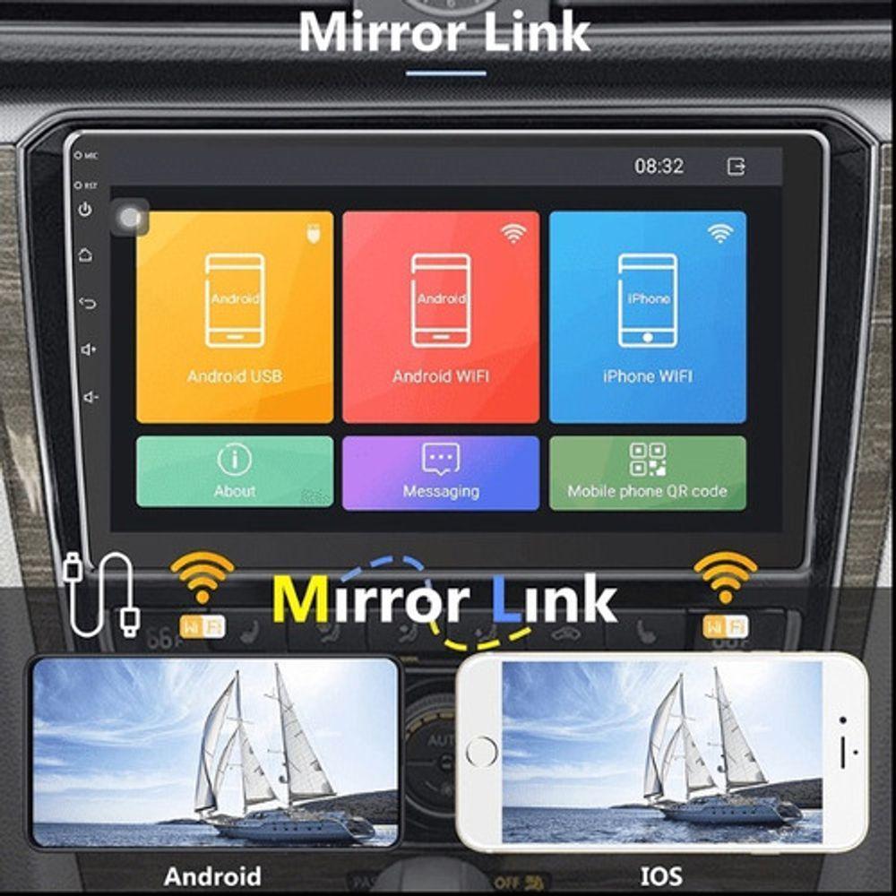 Radio Tela Lcd Multimídia Display 10 Polegadas Touch Screen - 4