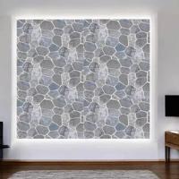 Papel De Parede Pvc Pedras Cinzas 45cm X 5 Metros - 2