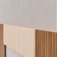 Cabeceira Queen 268 Cm Zen 50024 Nature Brisa Linho Bege Vlr Nature Brisa Linho Bege - 5