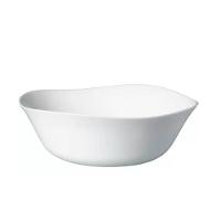 Jogo 8 Bowl De Vidro Opalino Branco Quadrado Tigela Sobremesa 15cm Em Casa Tem - 1