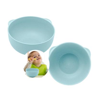 Bowl Alimentação Infantil Bebê Urso De Bambu Pp Baby Bear Azul 14×6,5cm