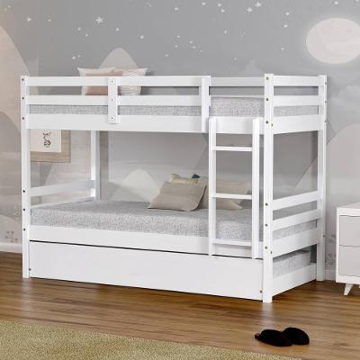 Treliche Solteiro Dreams Madeira Maciça Branco Megamoblia