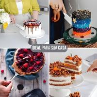 Conjunto 2 Peças Faca E Espátula Para Bolo Torta Aço Inox Positano Lyor - 6