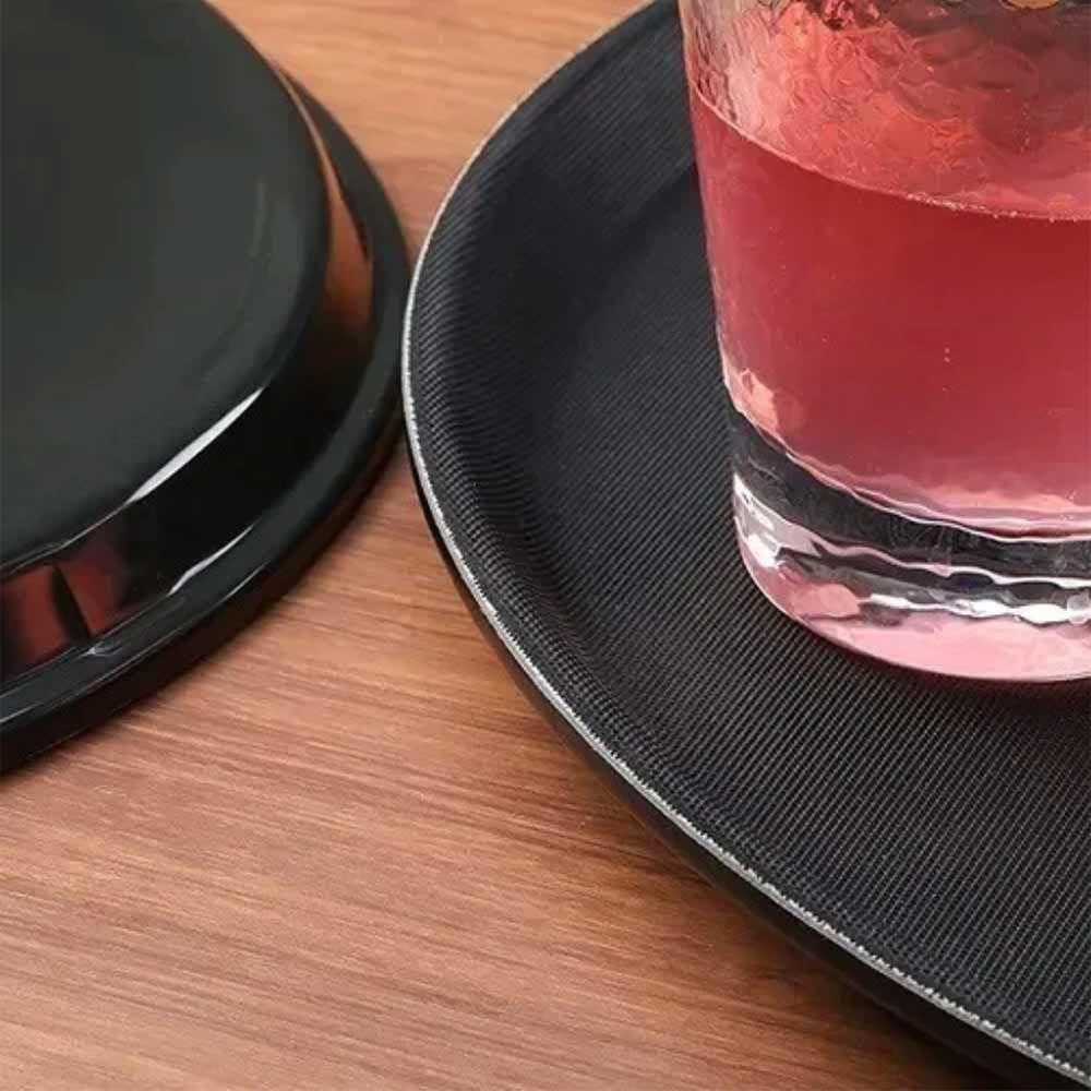 Kit 10 Bandejas De Servir Garçom Profissional Bar Restaurante Antiderrapante Emcasatem 40cm - 4