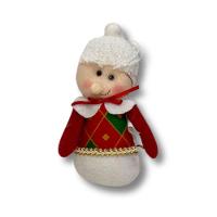 Pendente Decorativo Natalino Mamãe Noel 15cm Tok Da Casa - 1