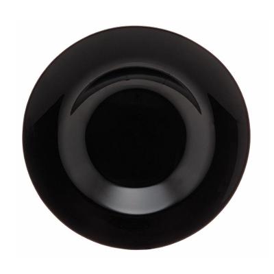 Jogo 2 Prato Fundo De Massas Vidro Opalino Preto Friends Time 28cm Luminarc Lyor