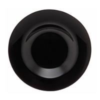 Jogo 2 Prato Fundo De Massas Vidro Opalino Preto Friends Time 28cm Luminarc Lyor - 1