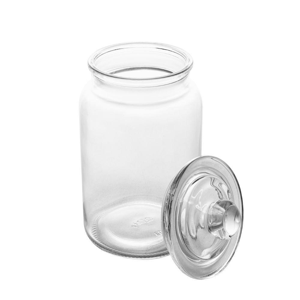 Pote De Vidro Hermético Para Mantimentos 1,1l Lyor - 3