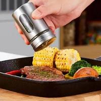 Porta Tempero Condimentos Aço Inox 4 Potes Com Suporte Stray Mek - 7