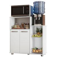 Armário Multiuso Fruteira Sollys 2 Portas Branco Poliman - 1