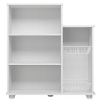 Armário Multiuso Fruteira Sollys 2 Portas Branco Poliman