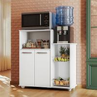 Armário Multiuso Fruteira Sollys 2 Portas Branco Poliman - 5