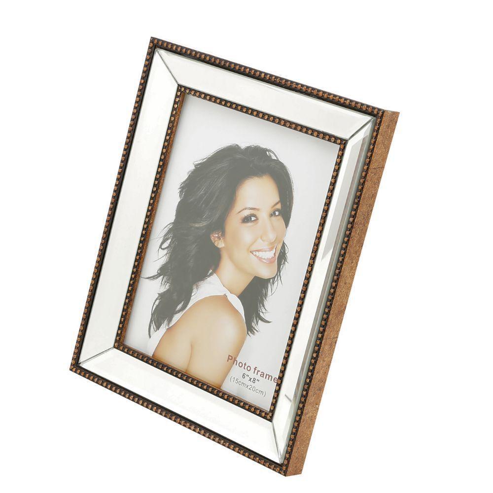 Porta-retrato Quadro Em Plástico Espelhado Top 20x25cm Wolff - 1