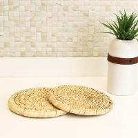 Conjunto 2 Descansos Para Panela De Fibra Natural Braid Lyor - 6