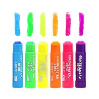 Tinta Guache Neon Em Bastão 6 Cores - Acrilex - 2