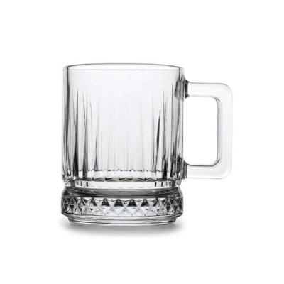 Jogo 2 Caneca De Vidro Café Cappuccino Elusia 250ml Em Casa Tem