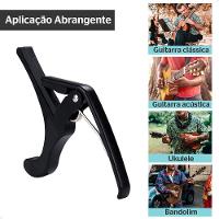 Capotraste Universal Lorben Com Haste Longa Braçadeira Capo Para Violão Guitarra Ukulele Viola - 2