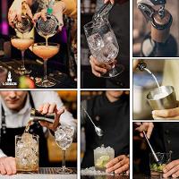 Kit Bar Lorben Com 12 Peças Inox Coqueteleira 550ml Barman Caipirinha
