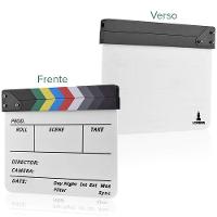 Claquete Profissional Lorben Acrílico Com Imã Cinema Filmagens 30x24,5cm - 5