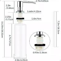 Dispenser Embutir Detergente Sabão Líquido Cozinha Banheiro - 3