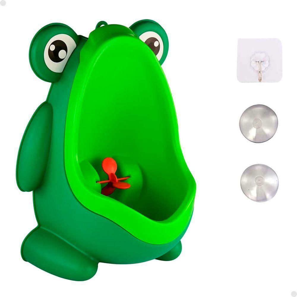 Mictório Infantil Portátil Penico Treinamento Para Meninos Modelo Sapinho Lorben - 6