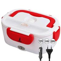 Marmita Lancheira Elétrica Lorben Aquecedor Alimentos Tomada 110v-220v E Plugue Carro 12v - 1