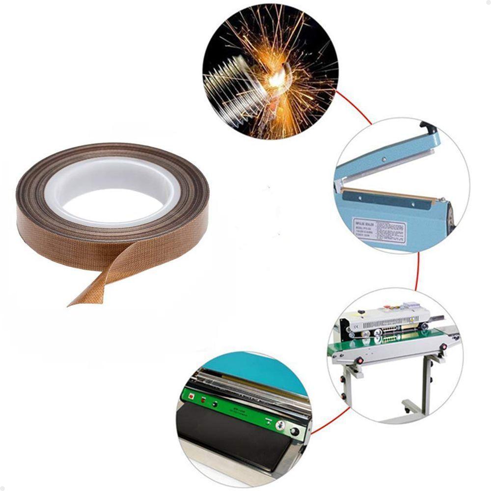 Fita Para Seladora Térmica Teflon Adesivo 20mm 10 Metros Lorben - 4