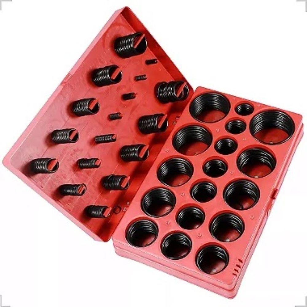Oring Anel Vedação Jogo Estojo Borracha Kit Lorben 419 Peças - 1