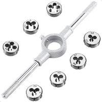 Jogo De Tarraxa E Chave De Encaixe Para Cossinete 8 Peças Aço Lorben Lorben - 1