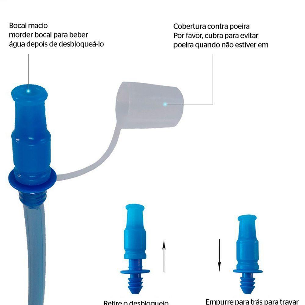 Refil Reservatório Mochila De Hidratação Bolsa 2 Litros Lorben Lorben - 4