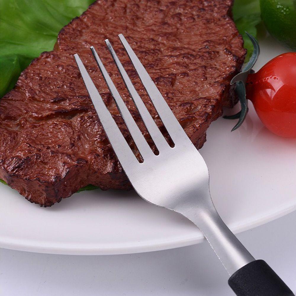 Jogo 12 Garfos De Mesa New Caprese Preto Fratelli Inox - 3