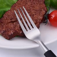 Jogo 12 Garfos De Mesa New Caprese Preto Fratelli Inox - 3