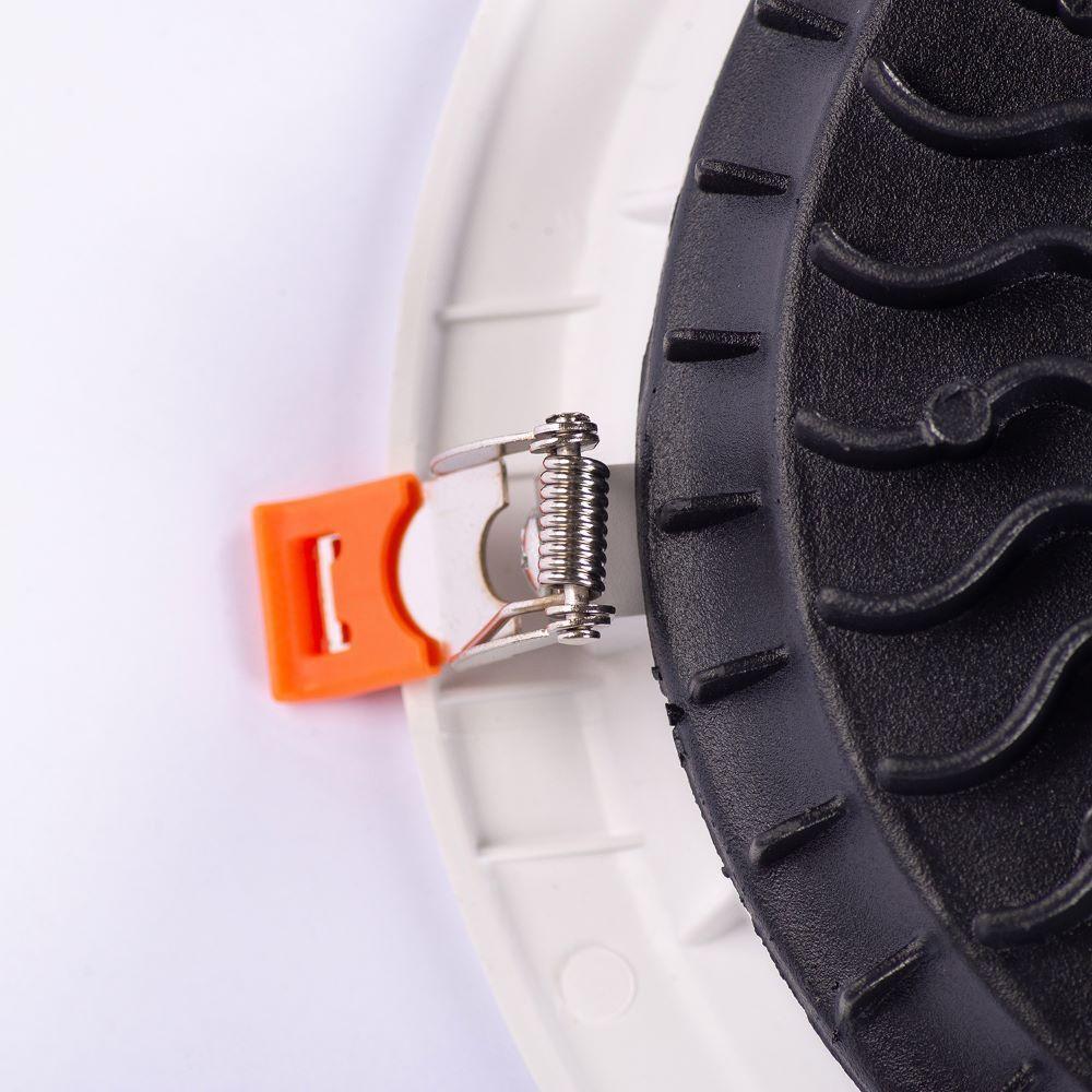 Plafon Spot Led Cob 30w Embutir Redondo Branco Frio 6500k - 3