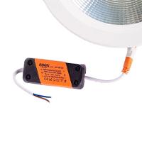 Plafon Spot Led Cob 30w Embutir Redondo Branco Frio 6500k - 2