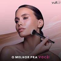 Pincel De Maquiagem Base Duo Fiber Fibra Dupla Duas Camadas Vult - 5