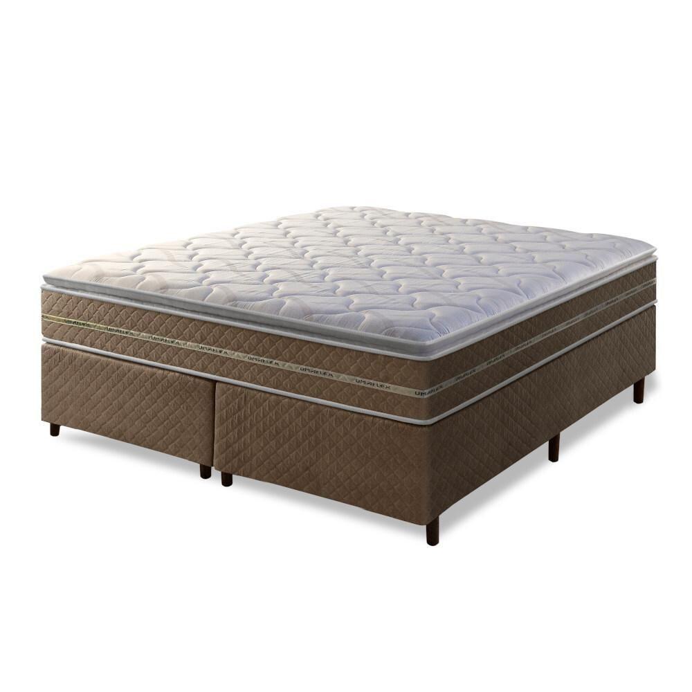 Cama Box King Umaflex Resistence Espuma D33 Marrom - 2