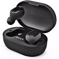 Fone De Ouvido Bluetooth Sem Fio Tws 5.3 Com Microfone Cancelamento De Ruído Preto - 1