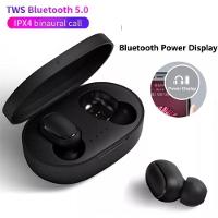 Fone De Ouvido Bluetooth Sem Fio Tws 5.3 Com Microfone Cancelamento De Ruído Preto - 2