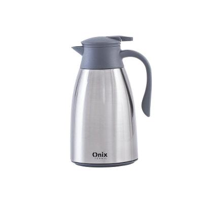Garrafa Térmica Aço Inox Bule Com Gatilho 1 Litro