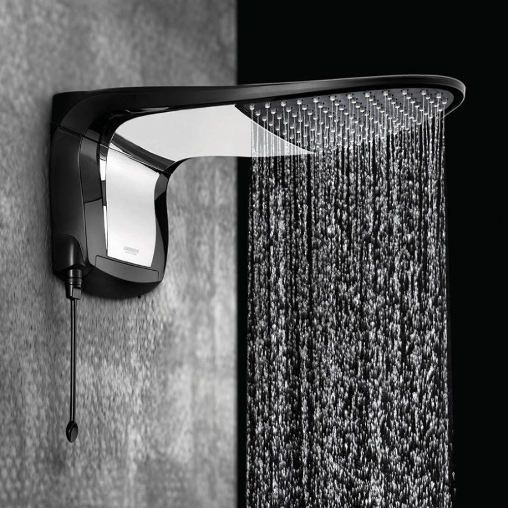 Chuveiro Acqua Wave Ultra 7800W Preto Cromado Lorenzetti 220V - 2