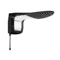 Chuveiro Acqua Wave Ultra 7800W Preto Cromado Lorenzetti 220V - 1