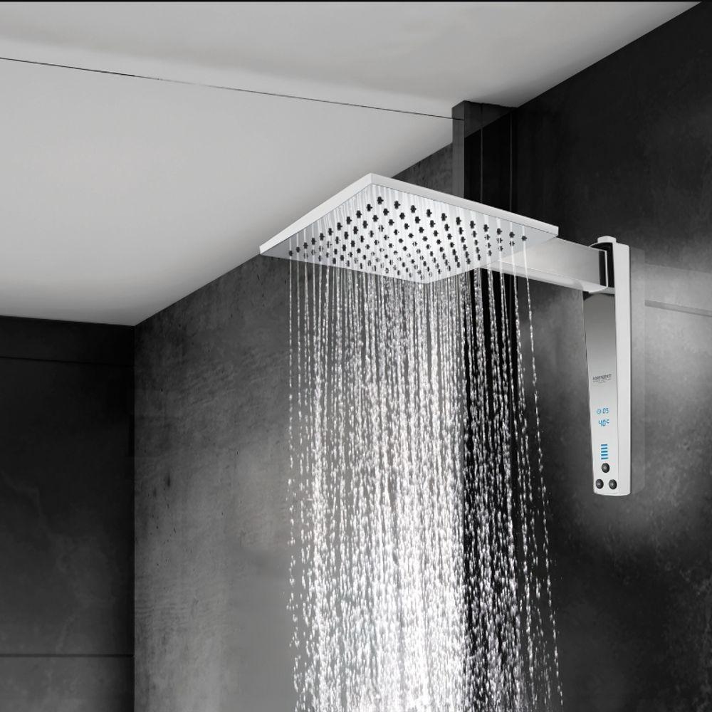 Chuveiro Digital Acqua Century Branco Com Cromado 7500W Lorenzetti 220V - 2