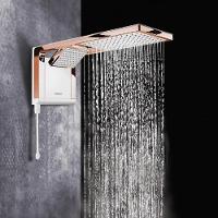 Chuveiro Acqua Duo Ultra Branco Rose Gold 7800W Lorenzetti 220V - 2