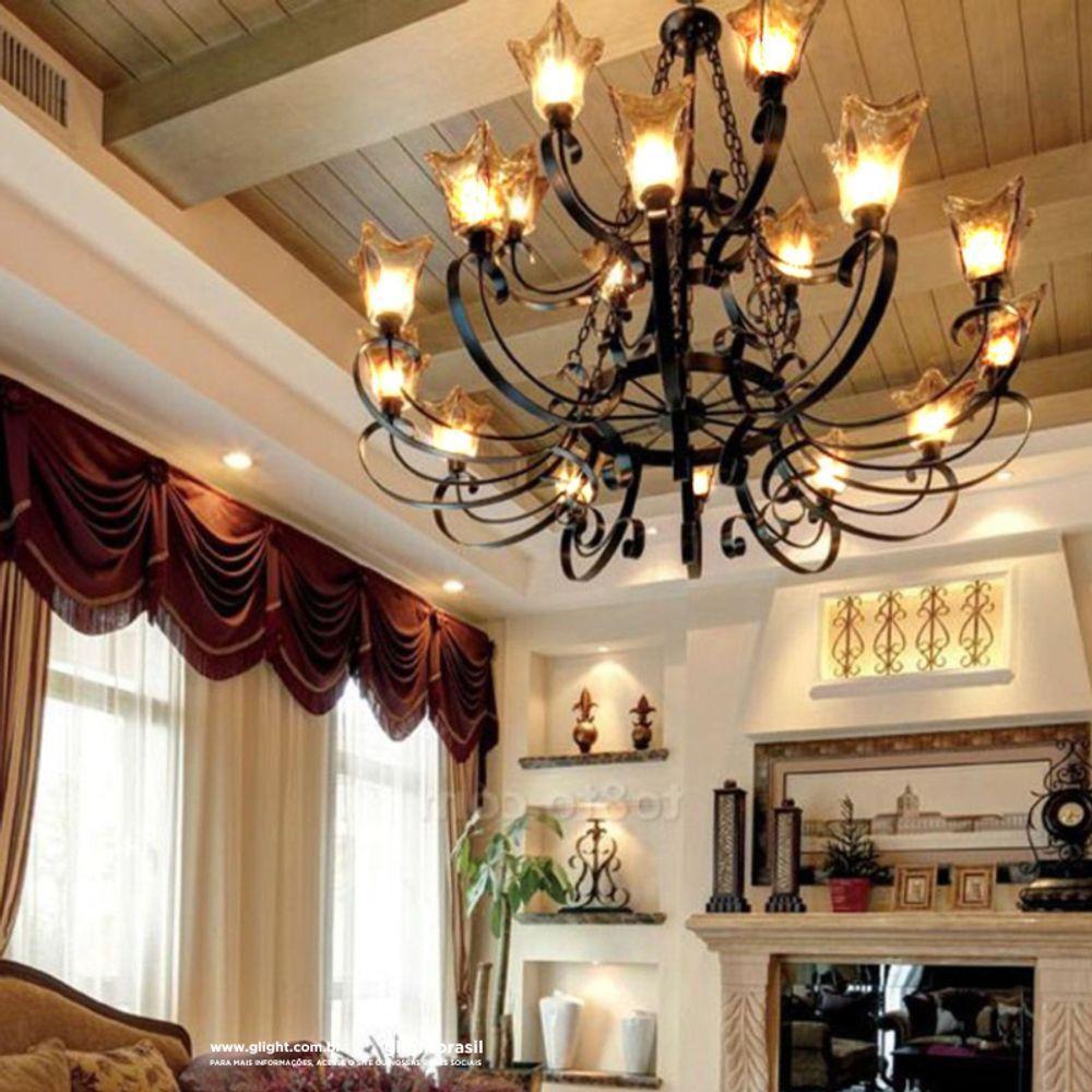 Lâmpada Led âmbar Filamento Chama Longa 2,5w 2000k E14/e27 Bico Torto G-light - 2