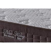 Cama Box Baú Queen: Colchão Molas Masterpocket Ensacadas New King Brown + Base Crc Suede Brown (158x198) - 4