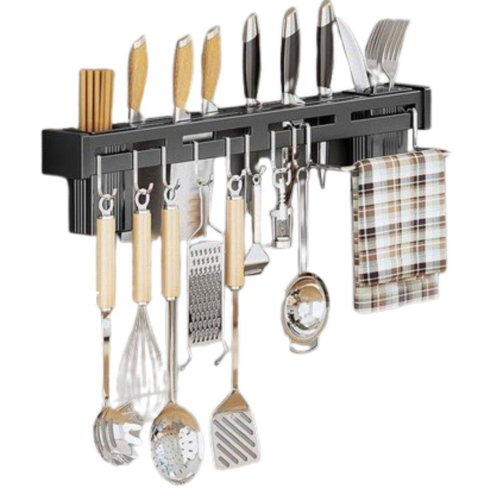 Suporte Organizador Para Utensílios De Cozinha 8 Ganchos - 1